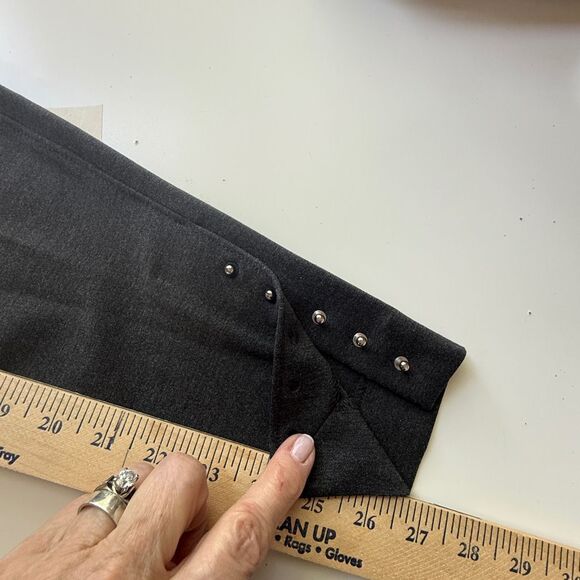 Chico's Charcoal Gray‎ Pull on Pants, Chico's Size 2 - Picture 6 of 11